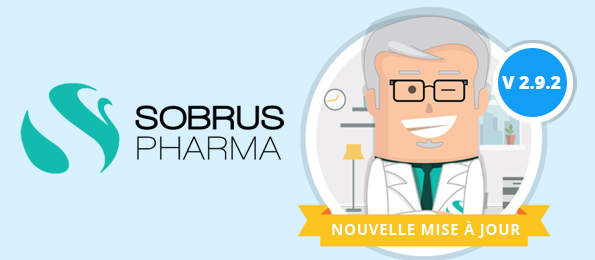 Sobrus Pharma - Mise à jour V2.9.2
